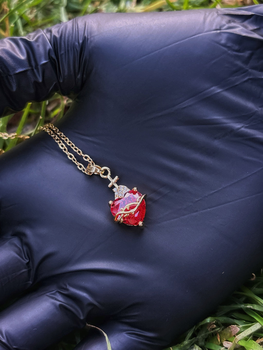 Colgante Sagrado Corazón de Jesús ❤️‍🔥