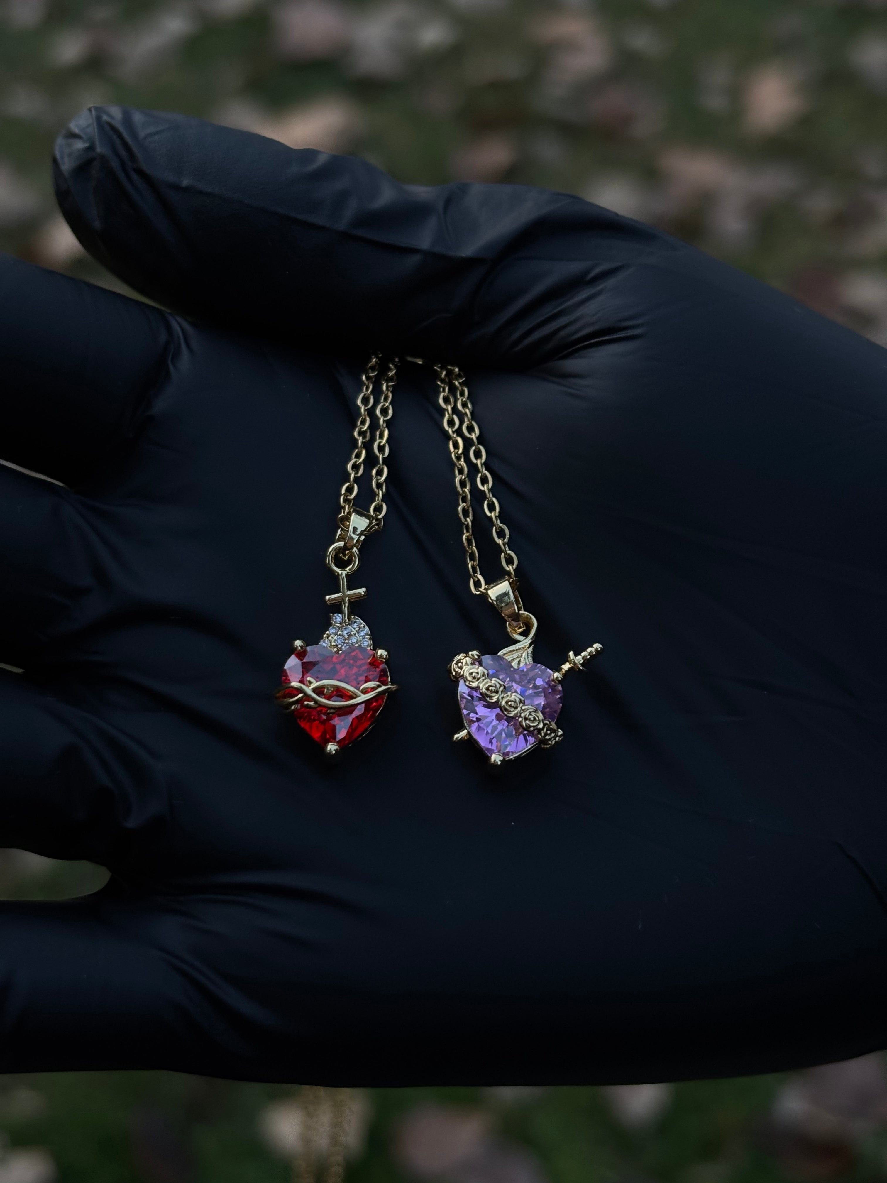 Colgante Inmaculado Corazón de María 🩷